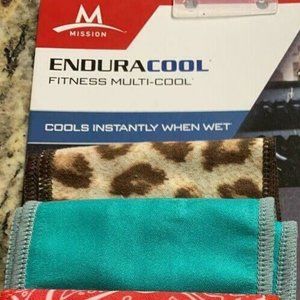 5-Pack Mission EnduraCool Fitness Cooling Strips/Ties/Towels